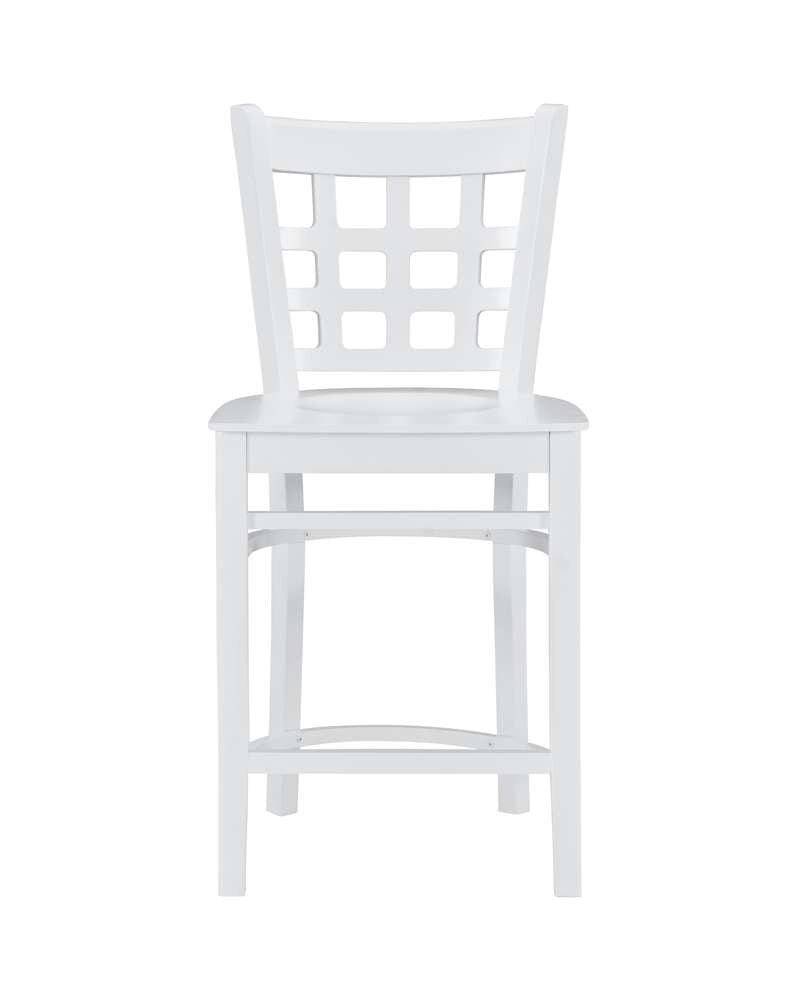 Linon Home Decor - Lola Counter Stool White (Set of 2) - CS281WHT02ASU veiw 3