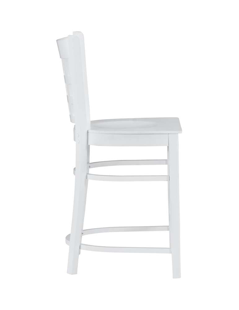 Linon Home Decor - Lola Counter Stool White (Set of 2) - CS281WHT02ASU veiw 4