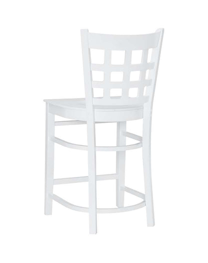 Linon Home Decor - Lola Counter Stool White (Set of 2) - CS281WHT02ASU veiw 5