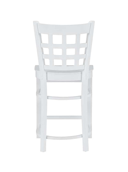 Linon Home Decor - Lola Counter Stool White (Set of 2) - CS281WHT02ASU veiw 6
