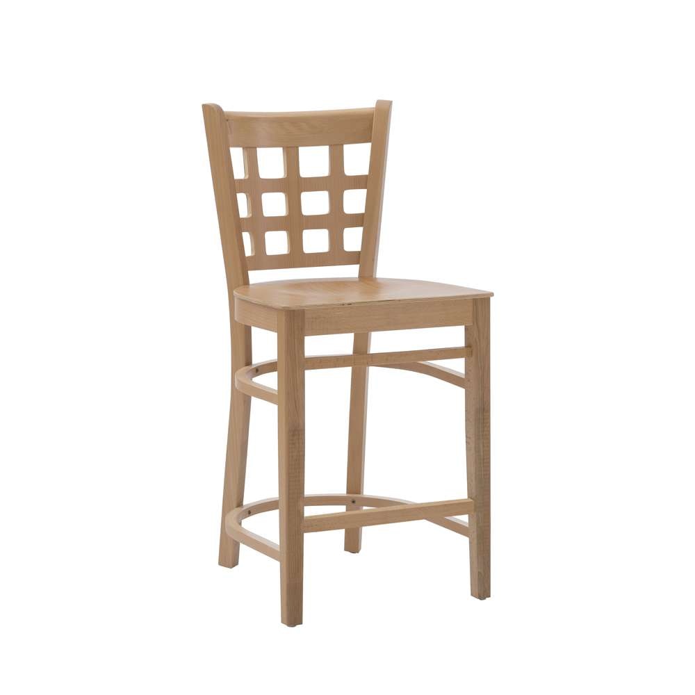 Linon Home Decor - Lola Counter Stool Wood Seat Natural (Set of 2) - CS281NATW02ASU veiw 1