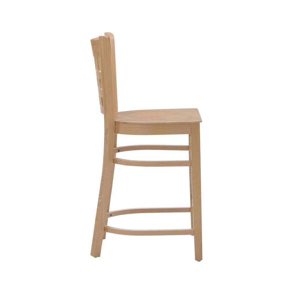 Linon Home Decor - Lola Counter Stool Wood Seat Natural (Set of 2) - CS281NATW02ASU veiw 3