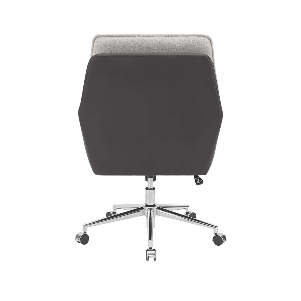 Linon Home Decor - Mabry Swivel Chair Black Grey - OC131BLKGRY01U veiw 5