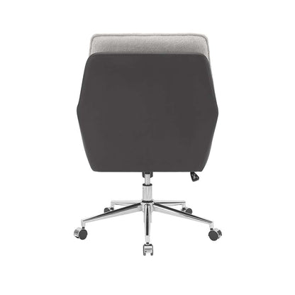 Linon Home Decor - Mabry Swivel Chair Black Grey - OC131BLKGRY01U veiw 5