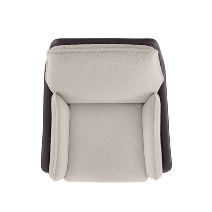 Linon Home Decor - Mabry Swivel Chair Brown Natural - OC131BRNNAT01U veiw 6