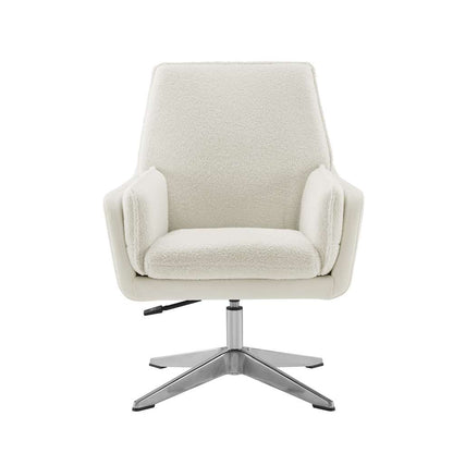 Linon Home Decor - Maddie Wht Wht Swivel Chair - CH270WHT01U veiw 2