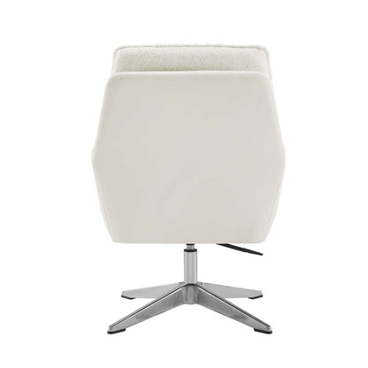 Linon Home Decor - Maddie Wht Wht Swivel Chair - CH270WHT01U veiw 5