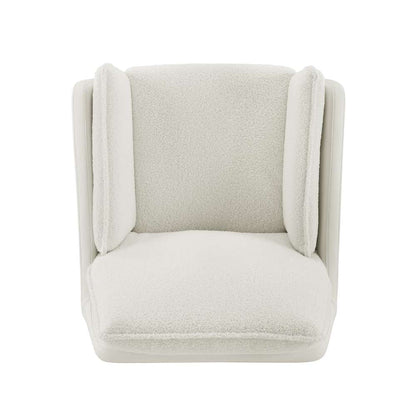 Linon Home Decor - Maddie Wht Wht Swivel Chair - CH270WHT01U veiw 6