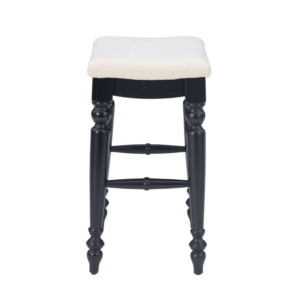 Linon Home Decor - Marino Black Backless Counter Stool - CS205ABLK01U veiw 3