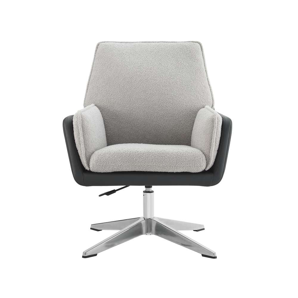 Linon Home Decor - Marion Swivel Chair Black Grey - CH270BLKGRY01U veiw 5