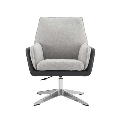 Linon Home Decor - Marion Swivel Chair Black Grey - CH270BLKGRY01U veiw 5