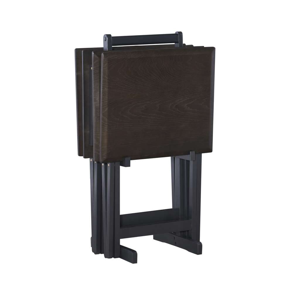 Linon Home Decor - Marlowe Grey Tray Table Set - TT511GRY01U veiw 1
