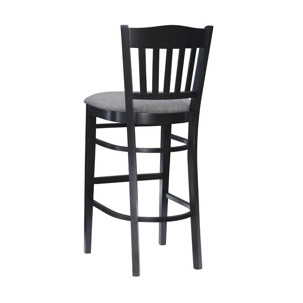 Linon Home Decor - Maryah Upholstered Barstool Black (Set of 2) - BS282BLK02ASU veiw 5