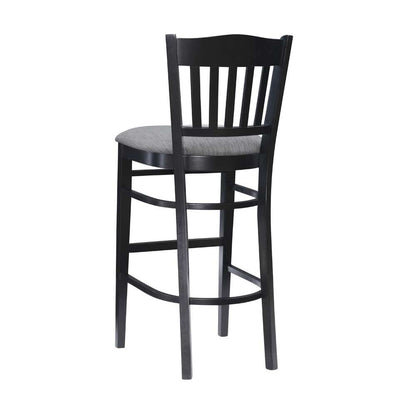 Linon Home Decor - Maryah Upholstered Barstool Black (Set of 2) - BS282BLK02ASU veiw 5