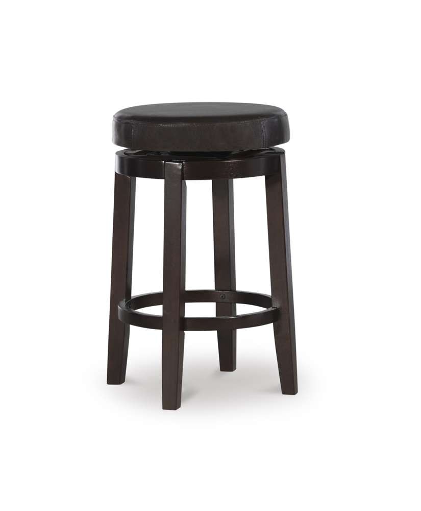 Linon Home Decor - Maya Brown 24 Inches Counter Stool - 98352BRN-01-KD veiw 1