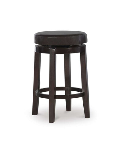 Linon Home Decor - Maya Brown 24 Inches Counter Stool - 98352BRN-01-KD veiw 1