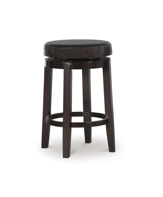 Linon Home Decor - Maya Brown 24 Inches Counter Stool - 98352BRN-01-KD veiw 1