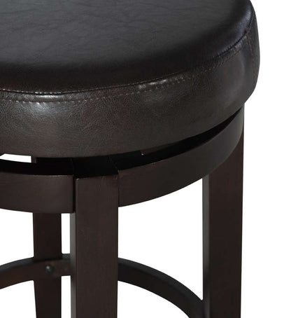 Linon Home Decor - Maya Brown 24 Inches Counter Stool - 98352BRN-01-KD veiw 2