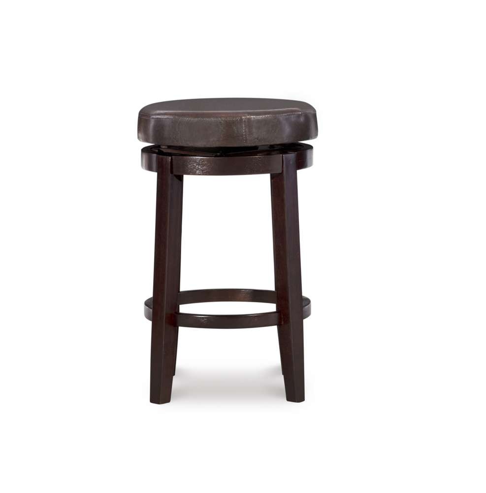 Linon Home Decor - Maya Brown 24 Inches Counter Stool - 98352BRN-01-KD veiw 3