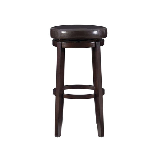 Linon Home Decor - Maya Brown 29 Inches Bar Stool - 98353BRN-01-KD veiw 2