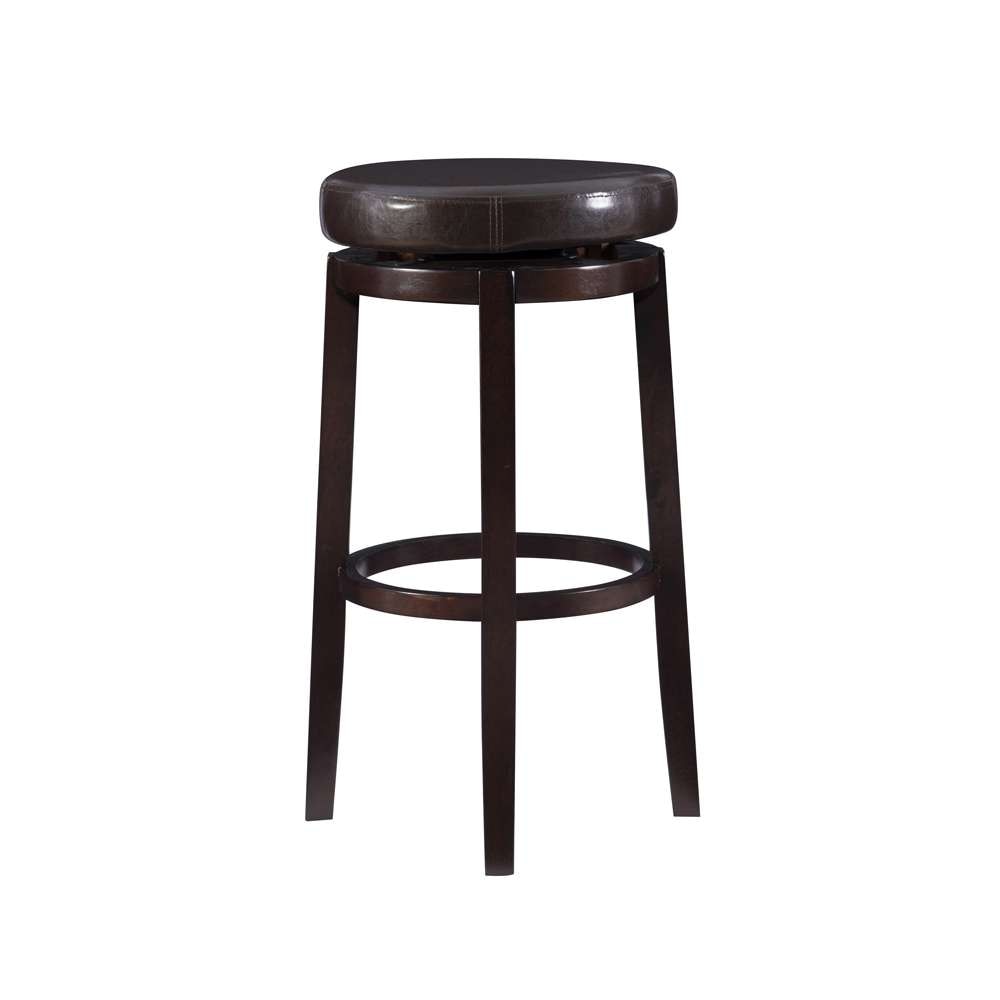Linon Home Decor - Maya Brown 29 Inches Bar Stool - 98353BRN-01-KD veiw 3