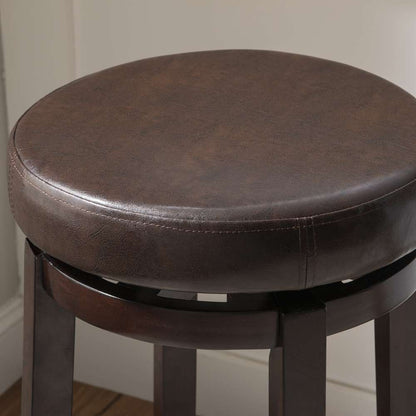 Linon Home Decor - Maya Brown 29 Inches Bar Stool - 98353BRN-01-KD veiw 5