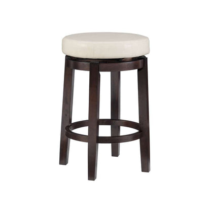 Linon Home Decor - Maya Rice 24 Inches Counter Stool - 98352KRIC-01-KD veiw 1