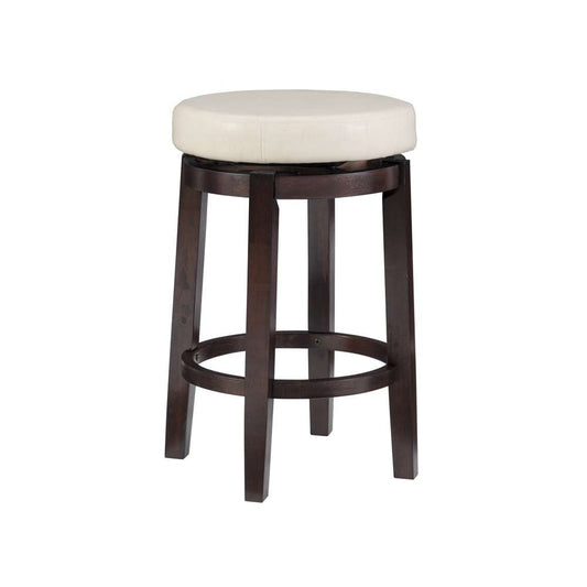 Linon Home Decor - Maya Rice 24 Inches Counter Stool - 98352KRIC-01-KD veiw 1