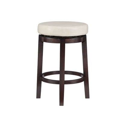 Linon Home Decor - Maya Rice 24 Inches Counter Stool - 98352KRIC-01-KD veiw 3