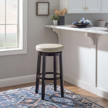 Linon Home Decor - Maya Rice 29 Inches Bar Stool - 98353KRIC-01-KD veiw 6