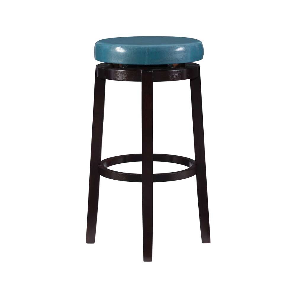 Linon Home Decor - Maya Teal 29 Inches Bar Stool - 98353TEA-01-KD veiw 3