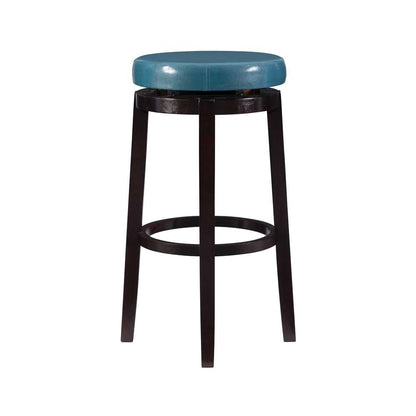 Linon Home Decor - Maya Teal 29 Inches Bar Stool - 98353TEA-01-KD veiw 3
