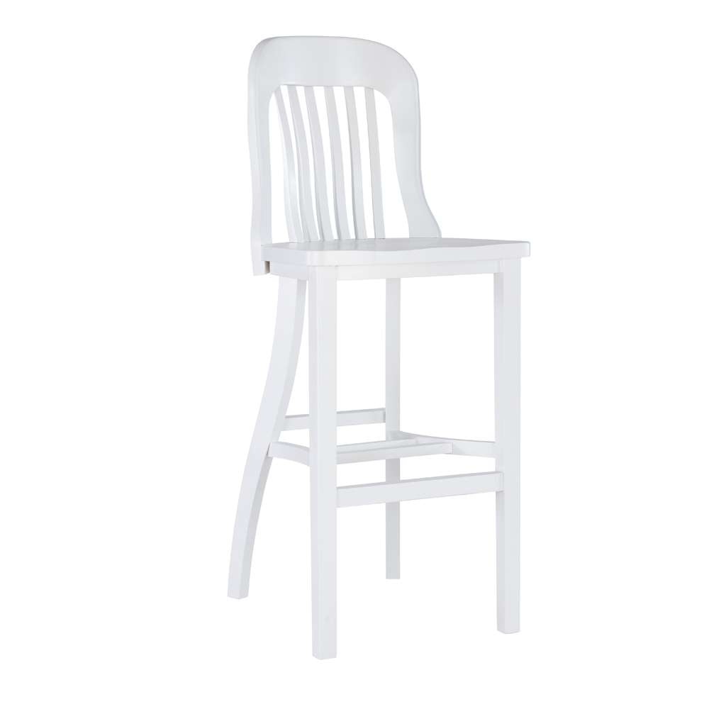 Linon Home Decor - Maylen Barstool White (Set of 2) - BS294WHT02ASU veiw 1