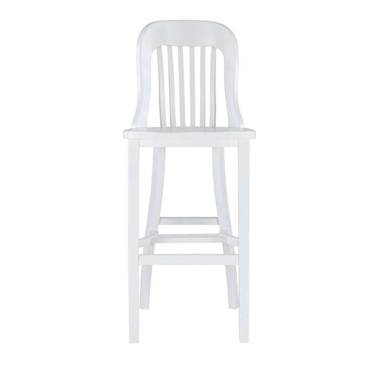 Linon Home Decor - Maylen Barstool White (Set of 2) - BS294WHT02ASU veiw 2