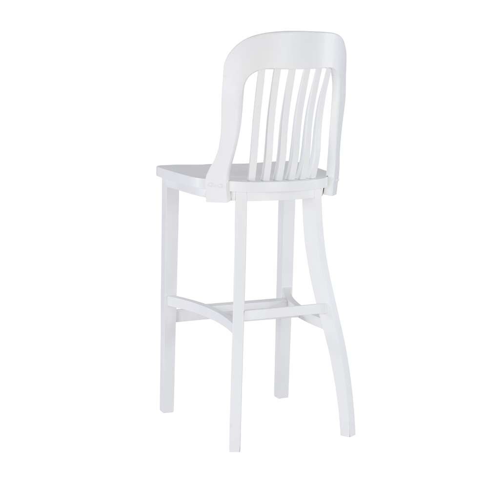 Linon Home Decor - Maylen Barstool White (Set of 2) - BS294WHT02ASU veiw 4