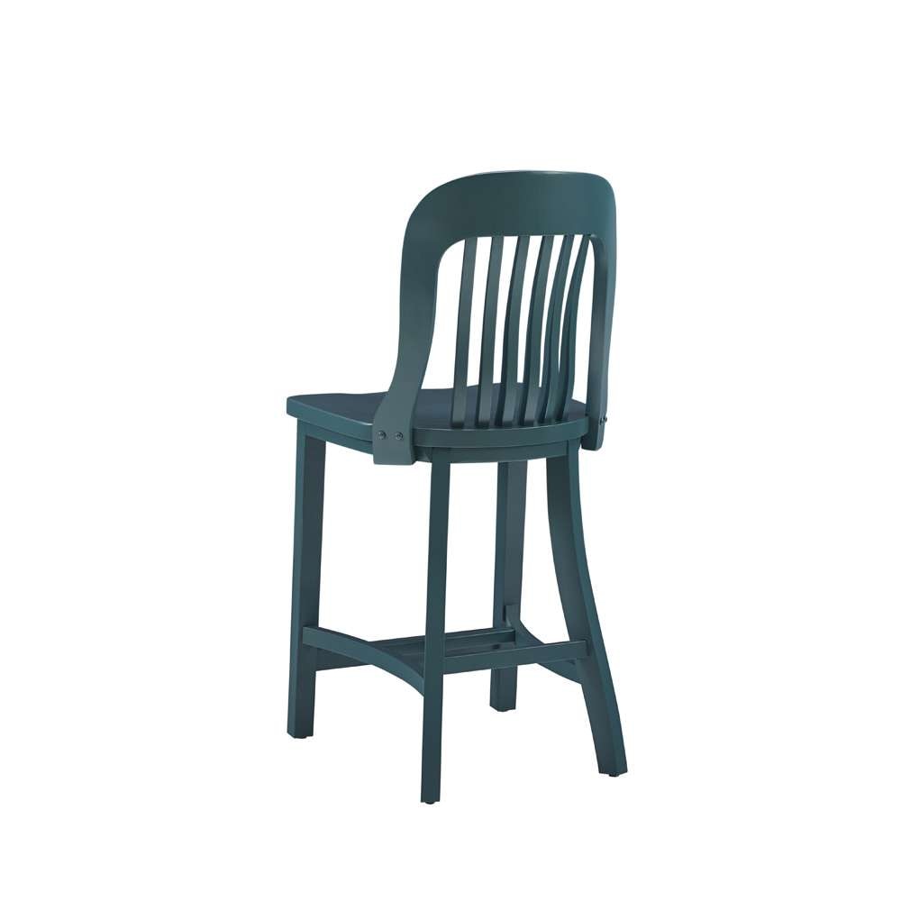 Linon Home Decor - Maylen Green Counter Stool W Wood Seat (Set of 2) - BS294GRN02ASU veiw 4