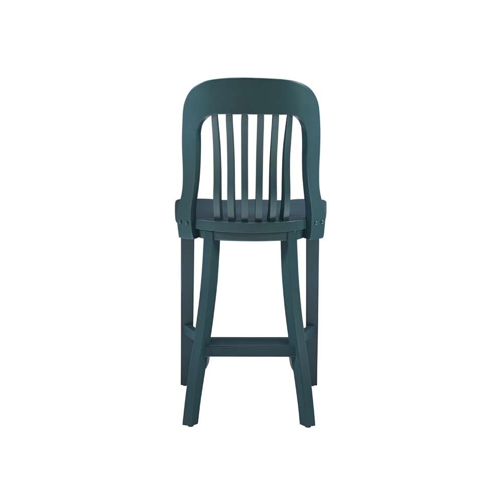 Linon Home Decor - Maylen Green Counter Stool W Wood Seat (Set of 2) - BS294GRN02ASU veiw 5