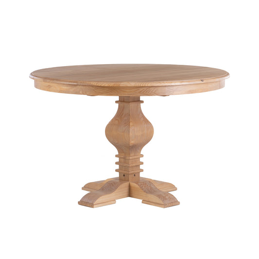 Linon Home Decor - Mcleavy Round Dining Table, Honey - D1227D19RDT view 1
