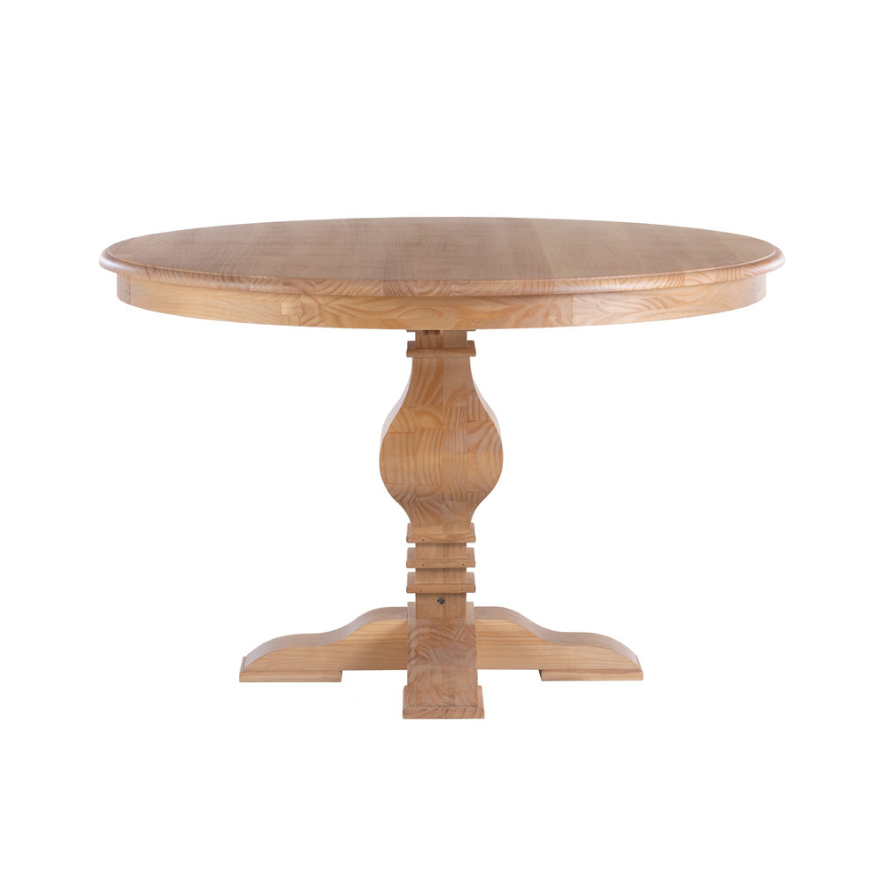Linon Home Decor - Mcleavy Round Dining Table, Honey - D1227D19RDT view 3