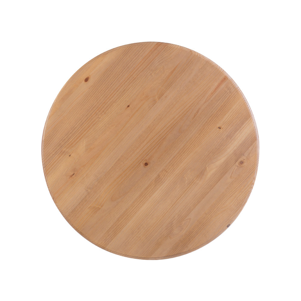 Linon Home Decor - Mcleavy Round Dining Table, Honey - D1227D19RDT view 4