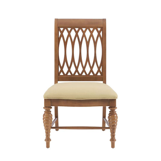 Linon Home Decor - Mercer Chair Natural (Set of 2) - CH281NAT02ASU veiw 2
