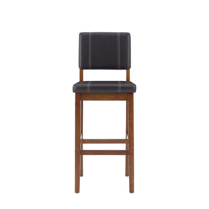 Linon Home Decor - Milano Bar Stool Brown 30 - 0211VBRN121-01-KD veiw 2