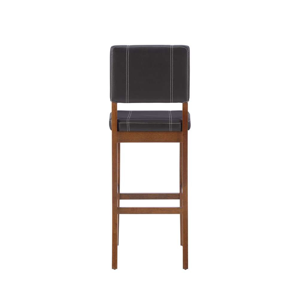 Linon Home Decor - Milano Bar Stool Brown 30 - 0211VBRN121-01-KD veiw 5
