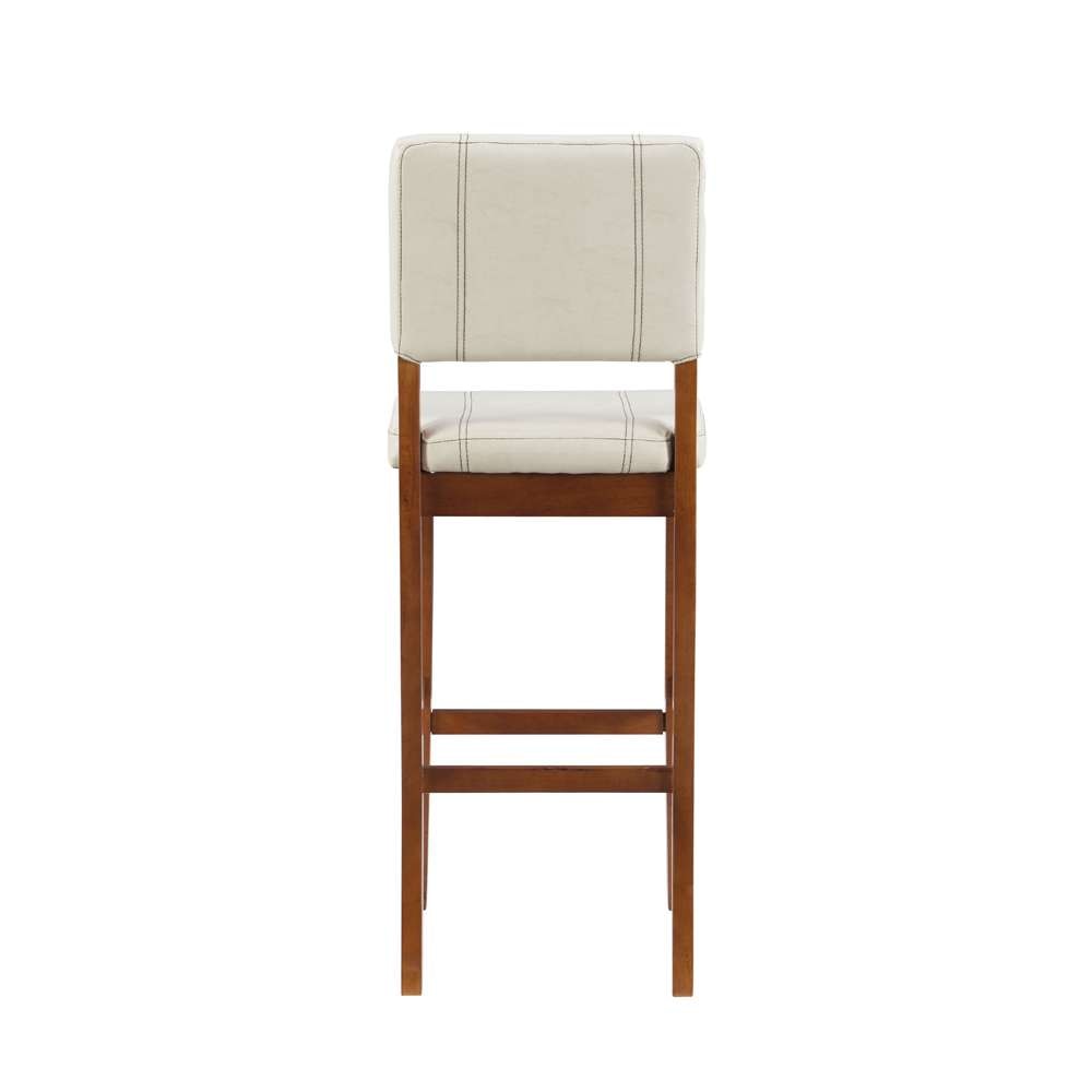 Linon Home Decor - Milano Bar Stool Cream - 0211CRM01U veiw 5