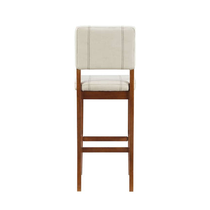 Linon Home Decor - Milano Bar Stool Cream - 0211CRM01U veiw 5