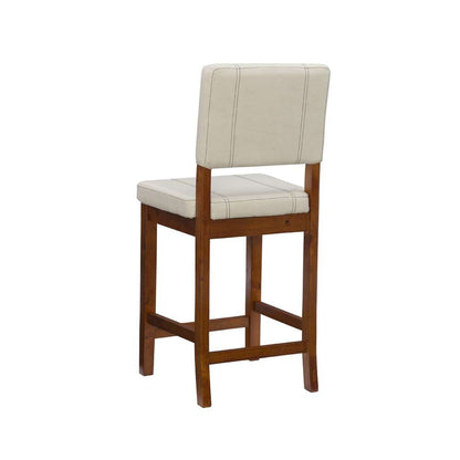 Linon Home Decor - Milano Counter Stool Cream - 0210CRM01U veiw 4