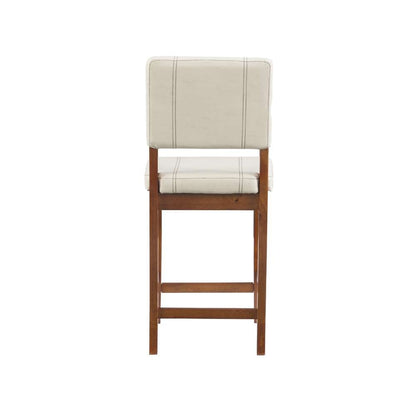 Linon Home Decor - Milano Counter Stool Cream - 0210CRM01U veiw 5