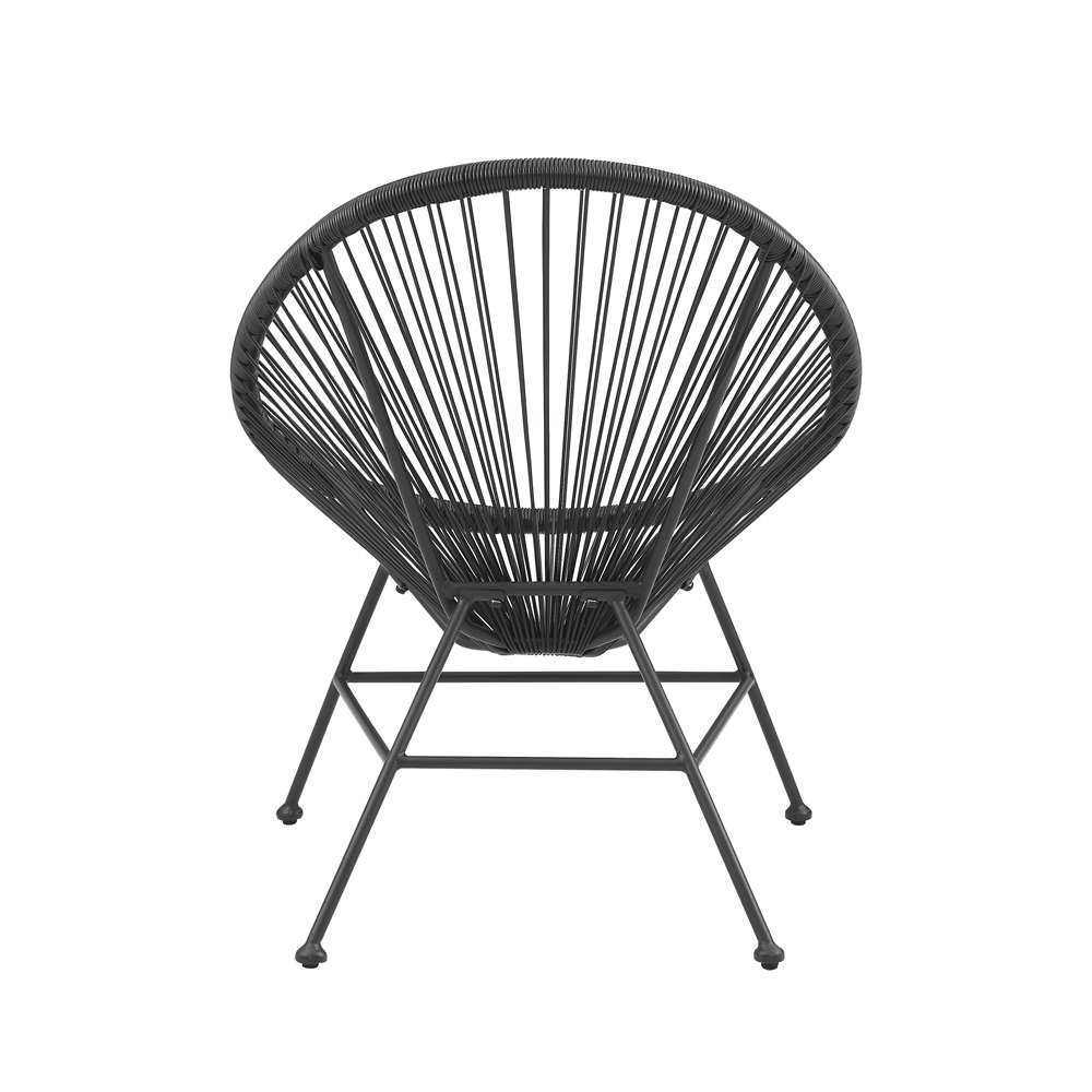 Linon Home Decor - Millicent Single Chair Black - ML030BLK01U veiw 5