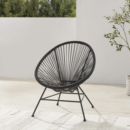 Linon Home Decor - Millicent Single Chair Black - ML030BLK01U veiw 9