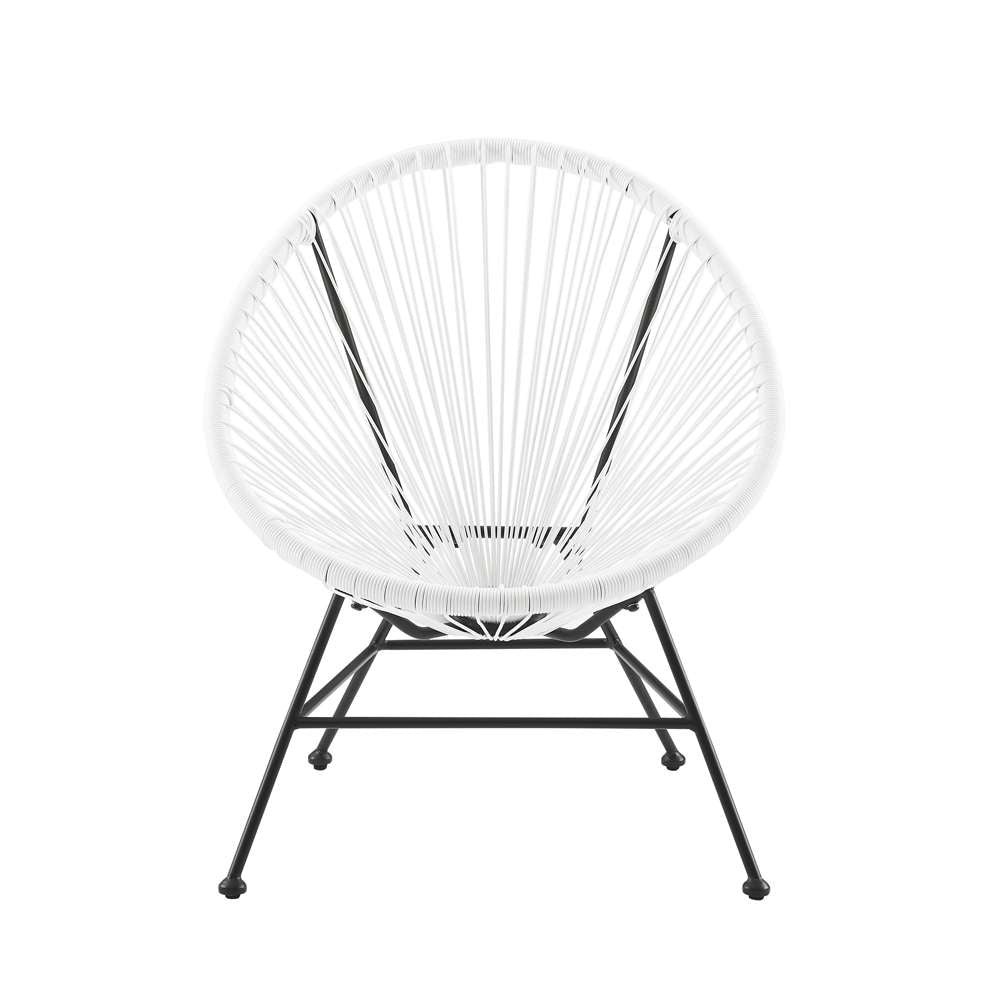 Linon Home Decor - Millicent Single Chair White - ML030WHT01U veiw 1